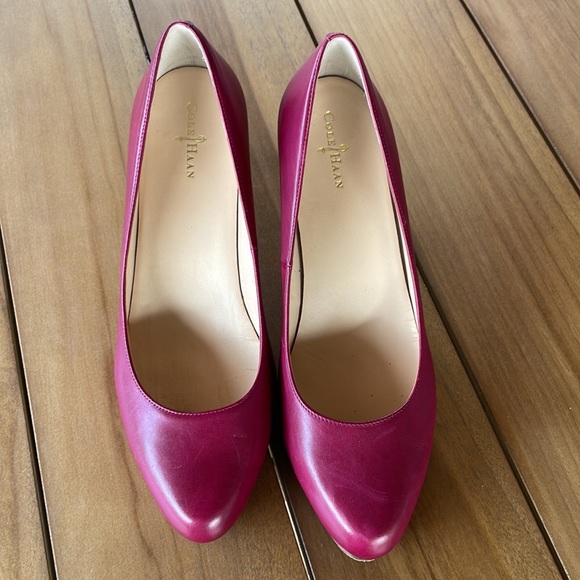 Cole Haan Shoes - Cole Hann Pumps burgundy heels